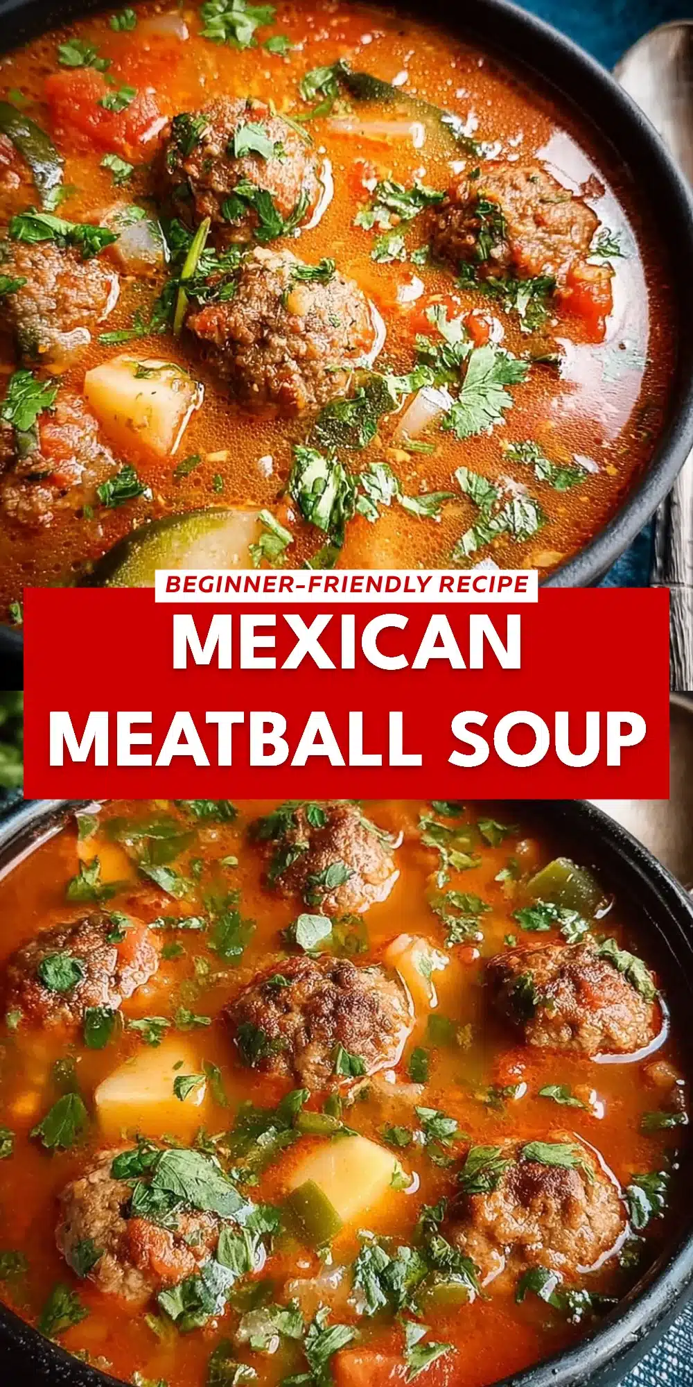 Mexican Meatball Soup