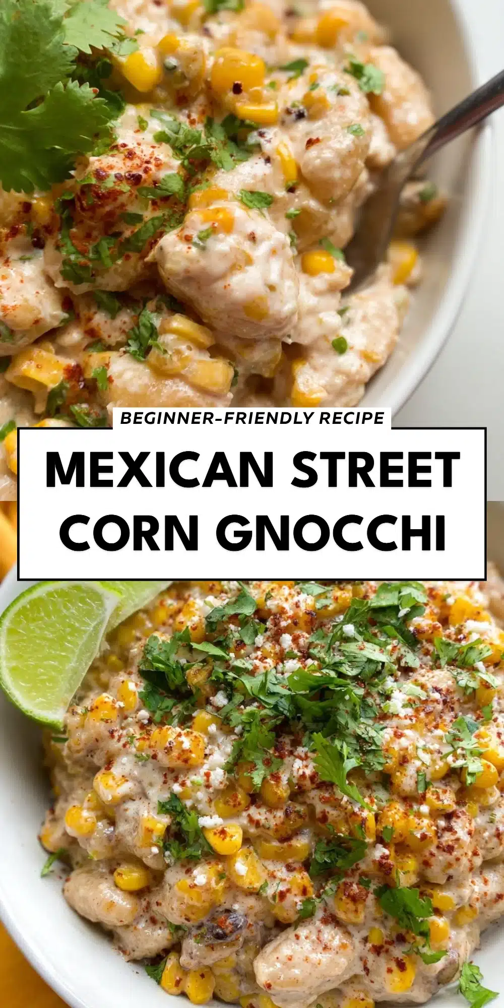 Mexican Street Corn Gnocchi