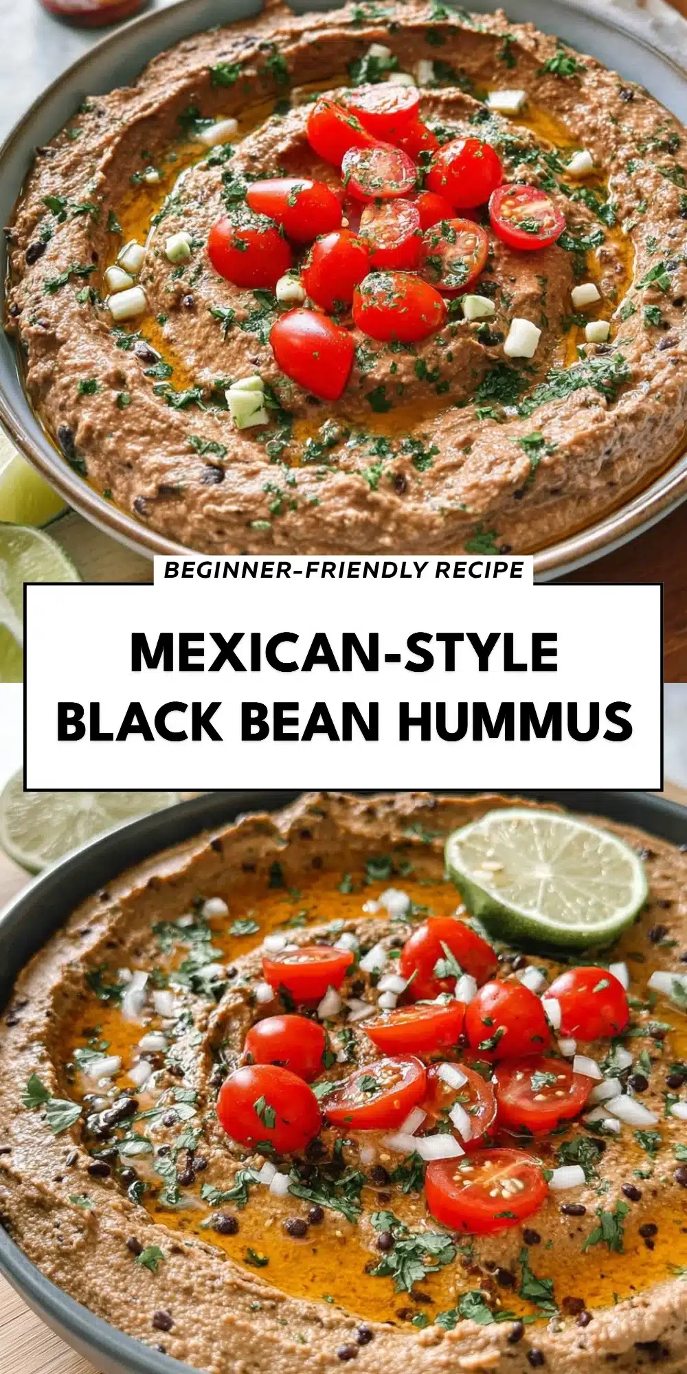 Mexican-Style Black Bean Hummus