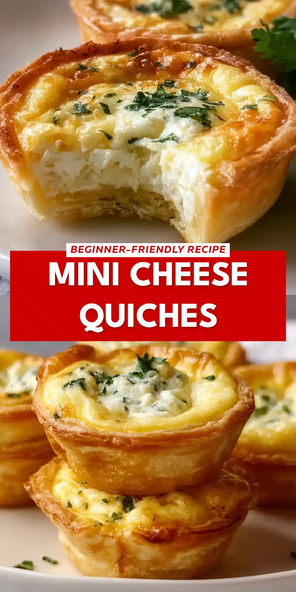 Mini Cheese Quiches