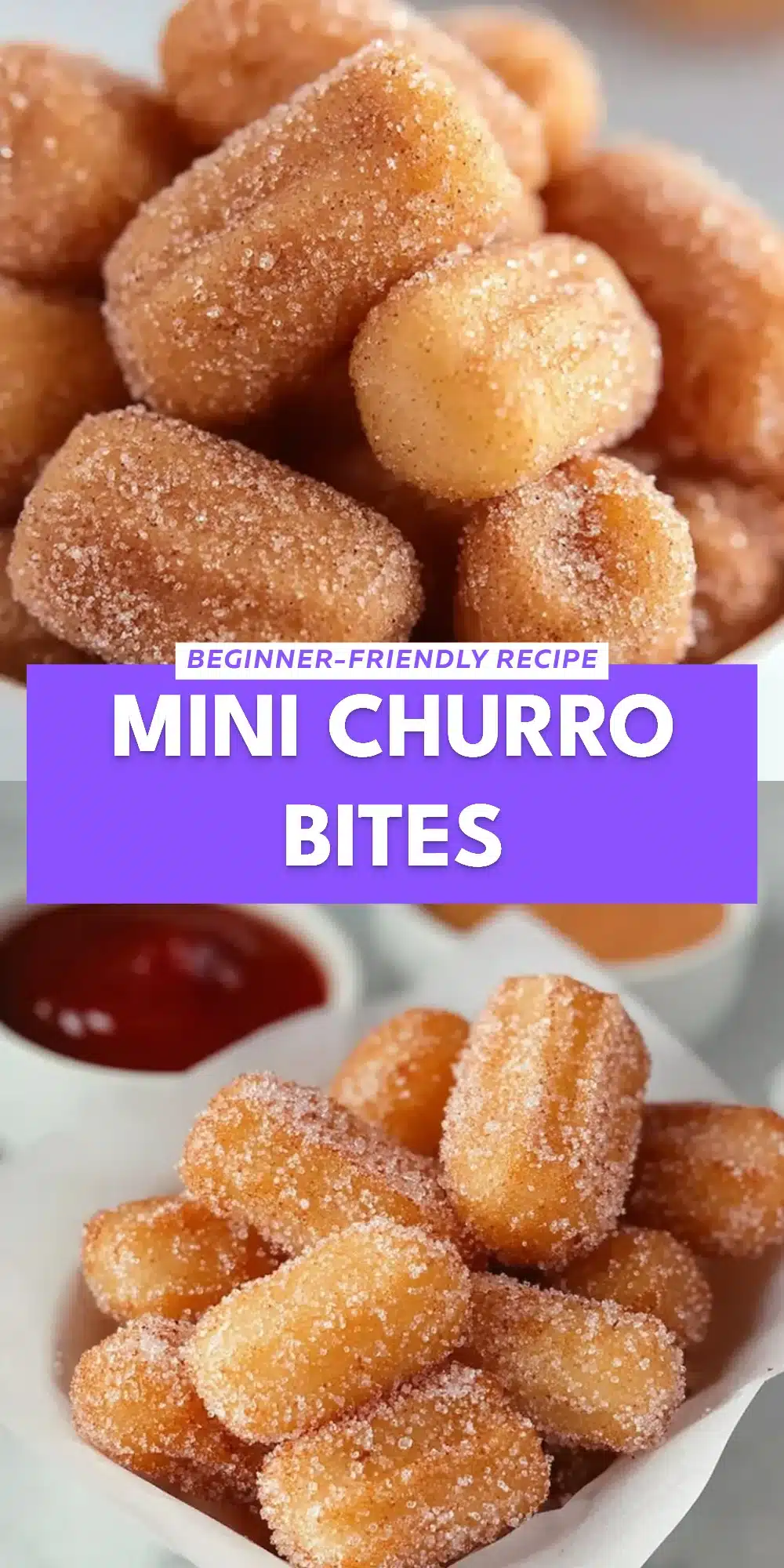Mini Churro Bites