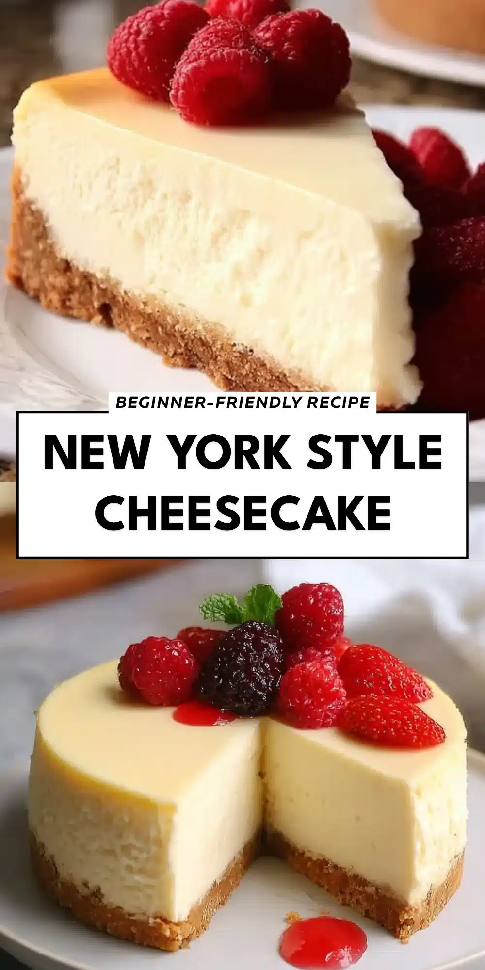 New York Style Cheesecake