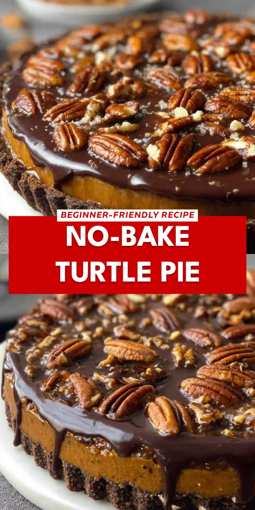 No-Bake Turtle Pie