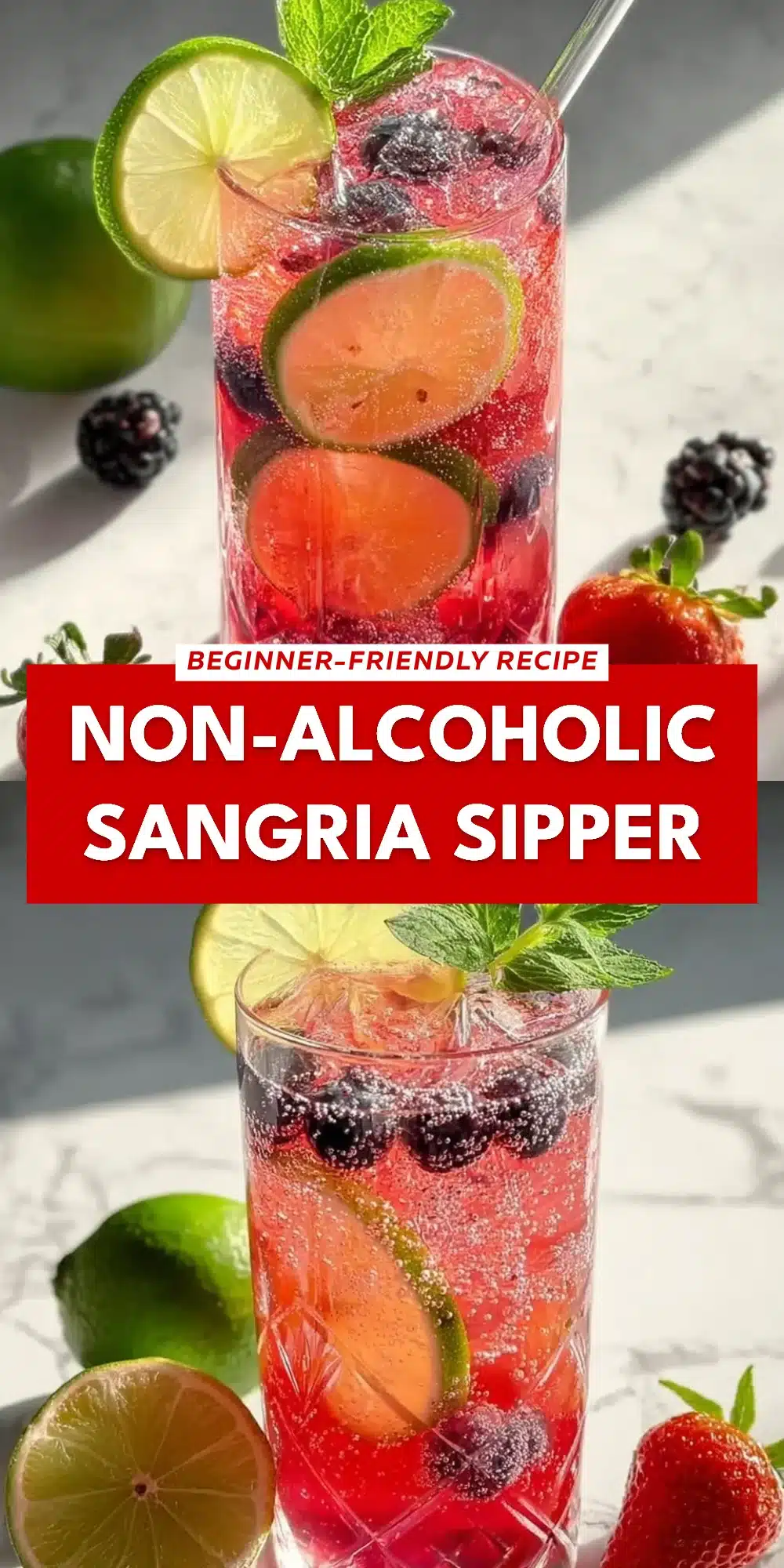 Non-alcoholic Sangria Sipper