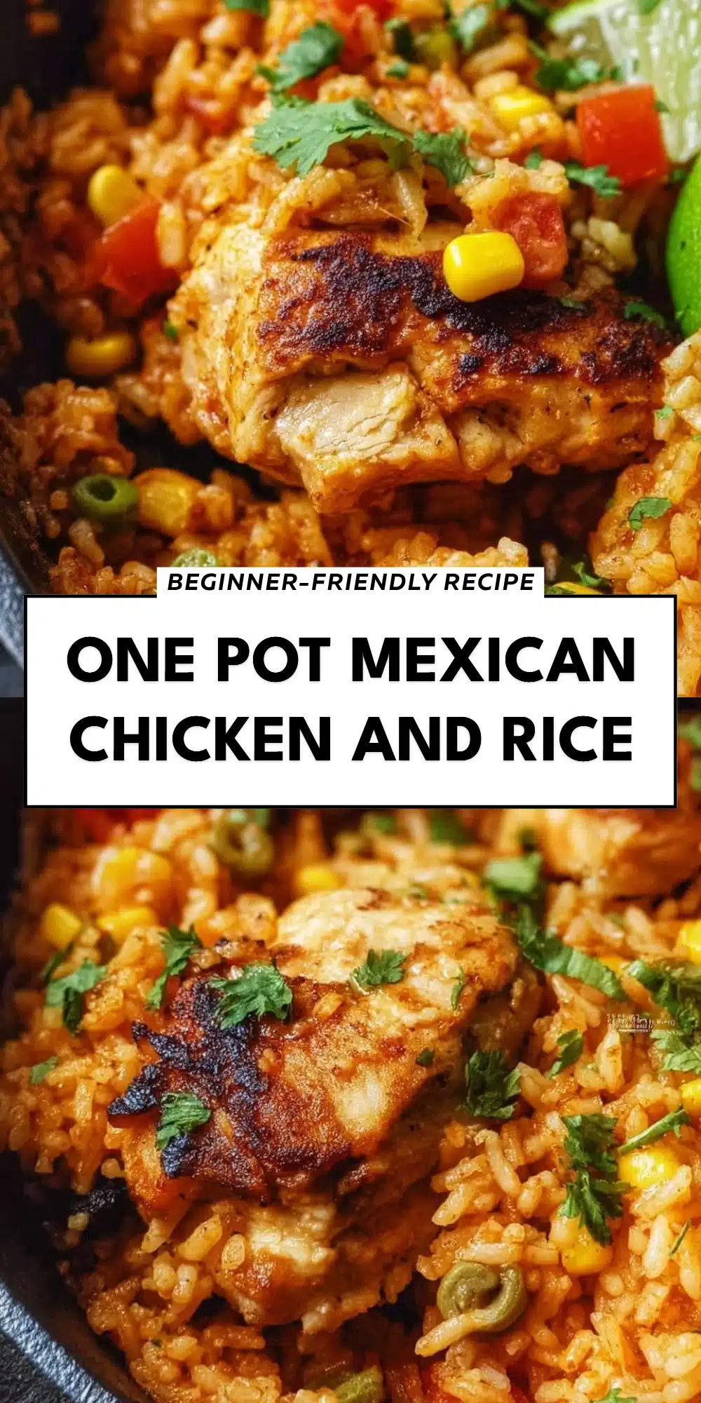One Pot Mexican Chicken and Rice