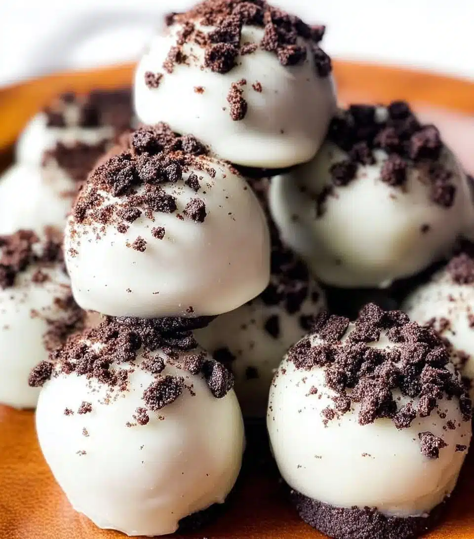 Pin by Charlotte Barker on Bites | Sweet snacks, Oreo truffles recipe, Cookies recipes Christmas