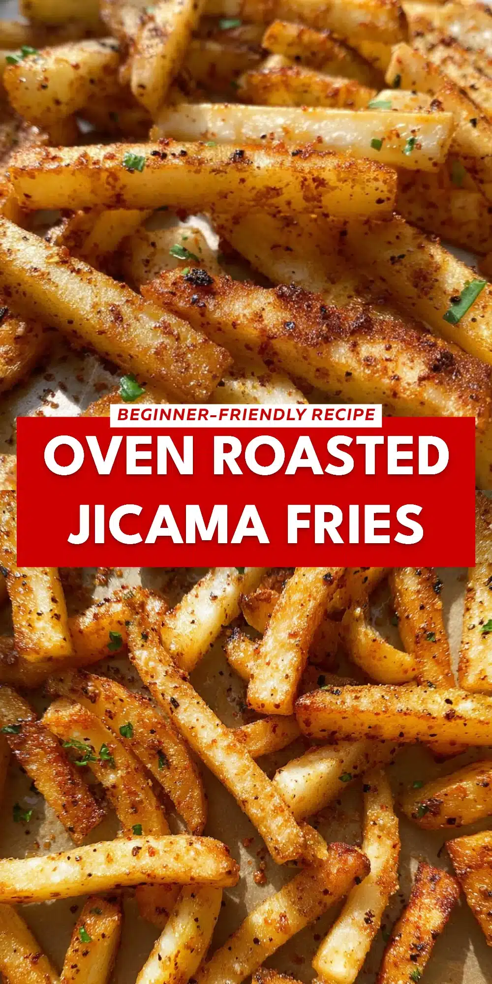Oven Roasted Jicama Fries