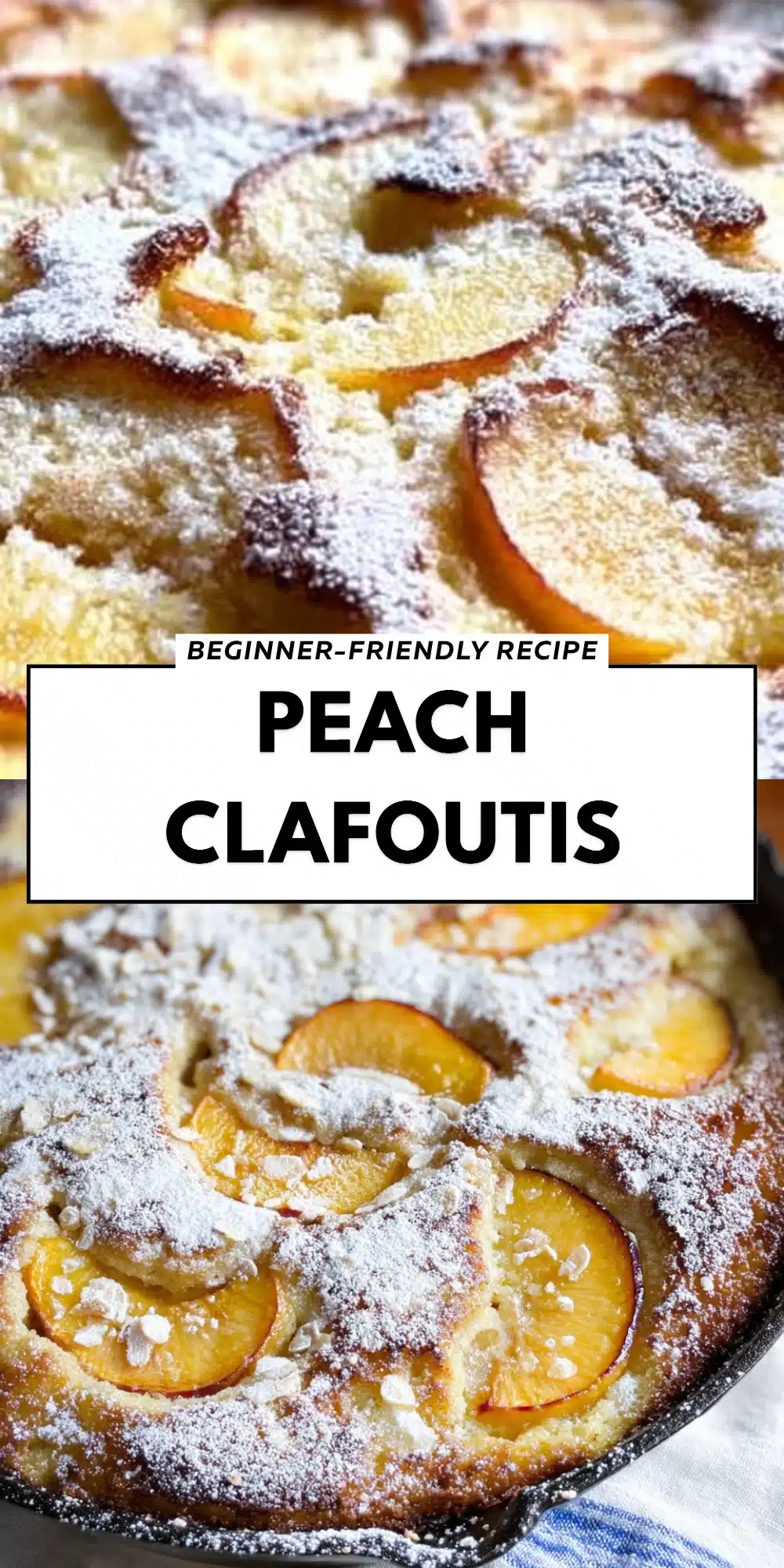 Peach Clafoutis