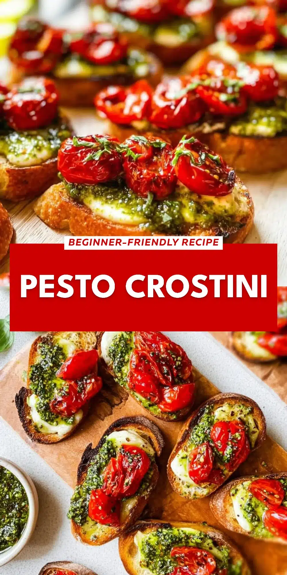 Pesto Crostini