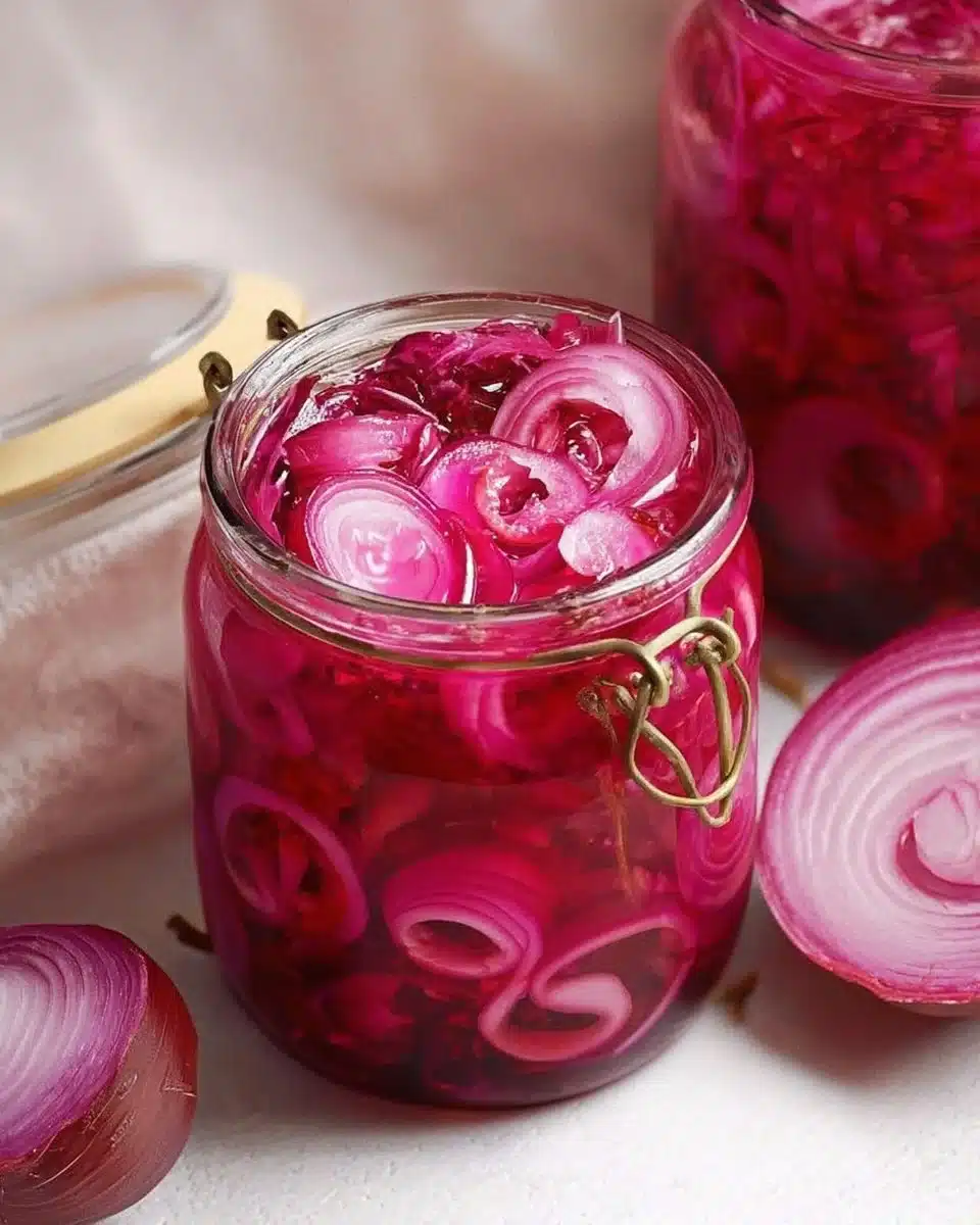 Homemade Pickled Red Onions