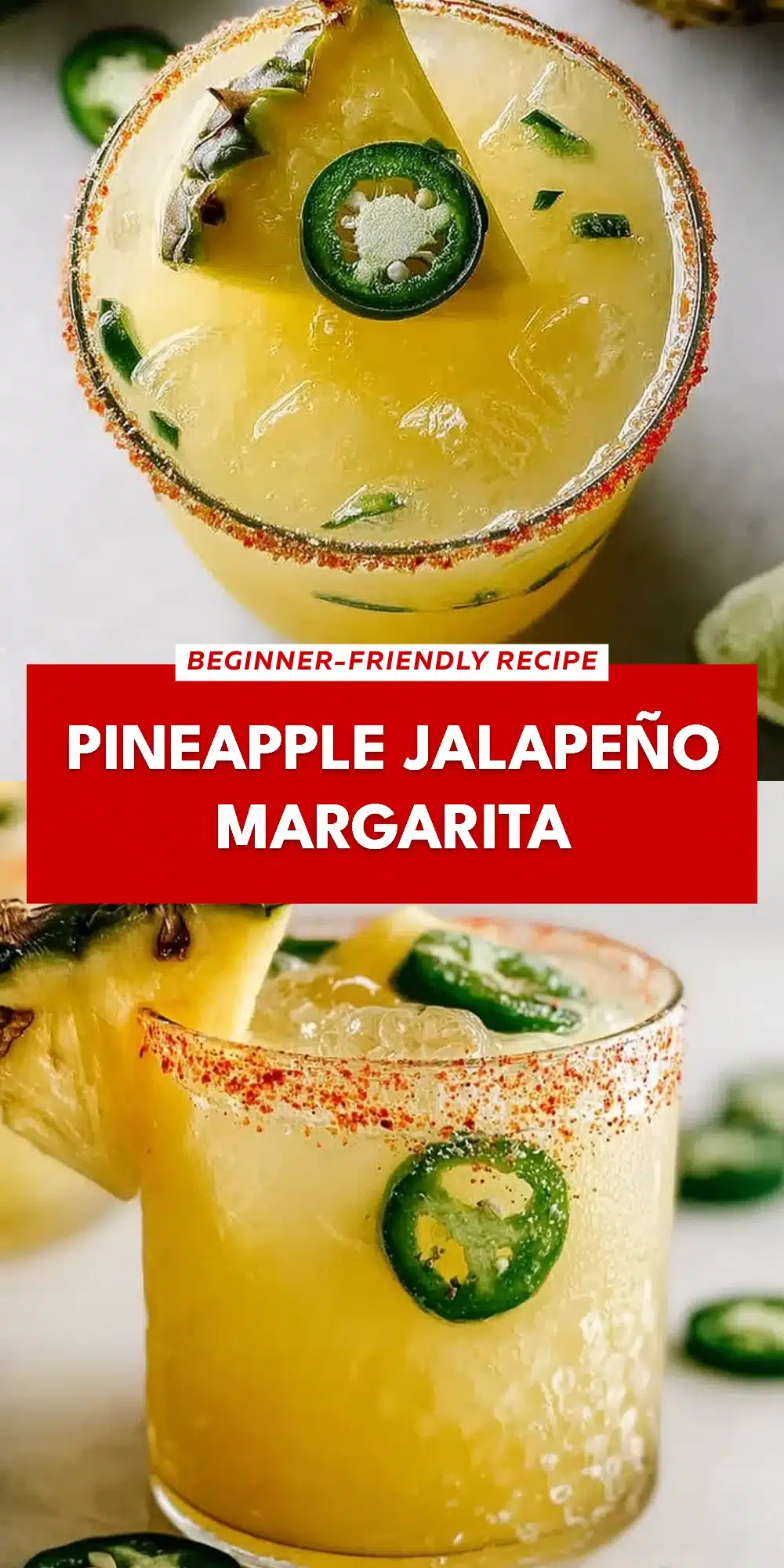 Pineapple Jalapeño Margarita