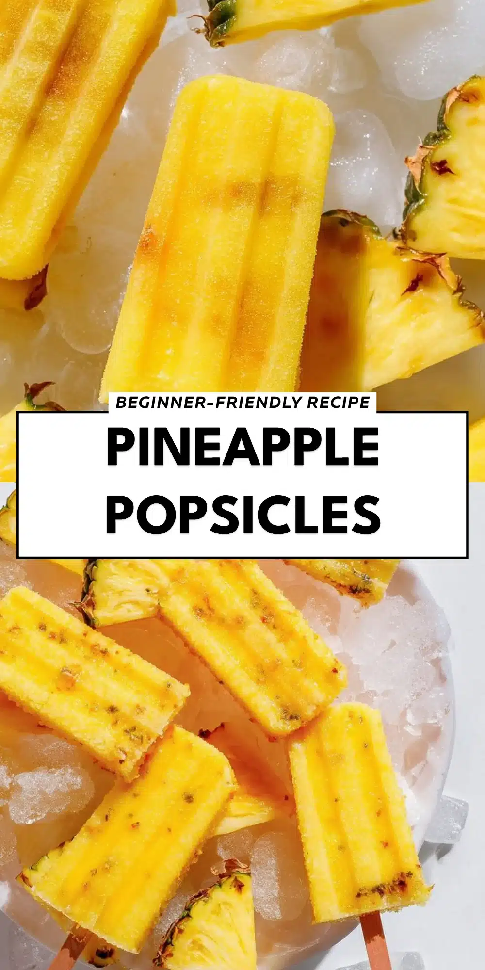 Pineapple Popsicles