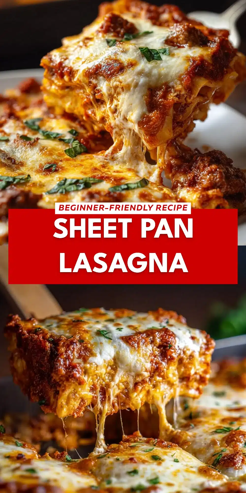 Sheet Pan Lasagna