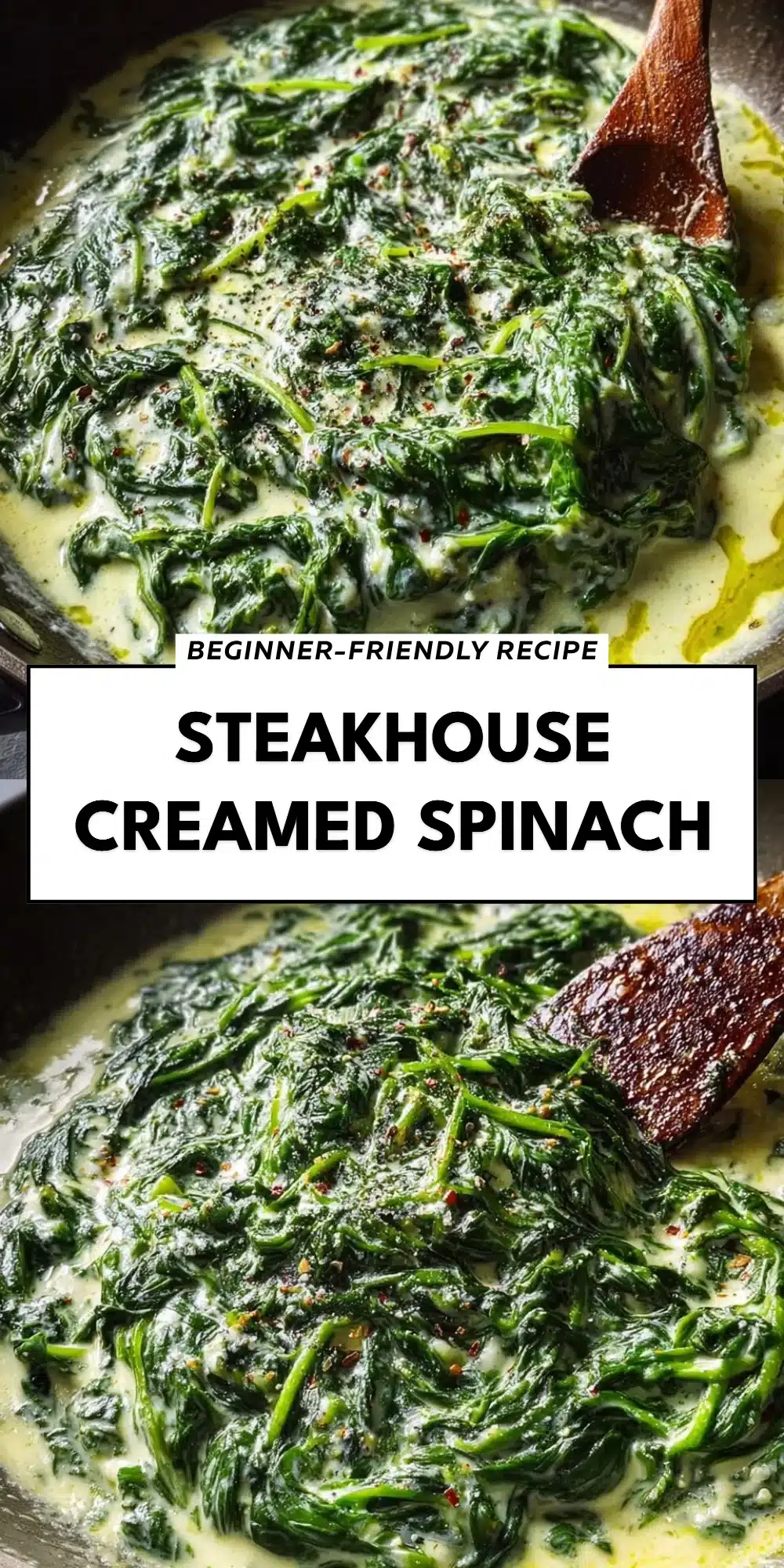 Steakhouse Creamed Spinach