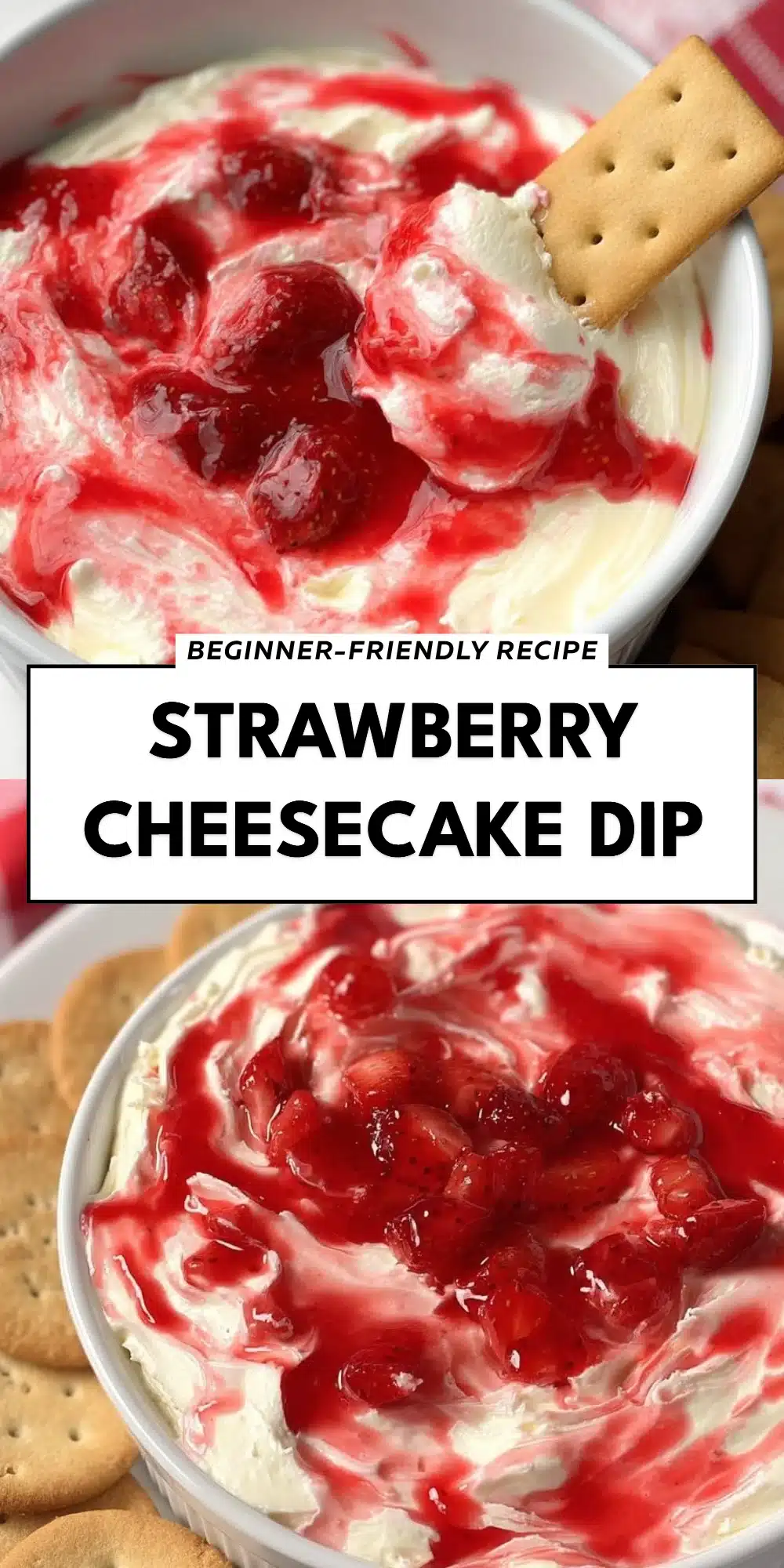 Strawberry Cheesecake Dip