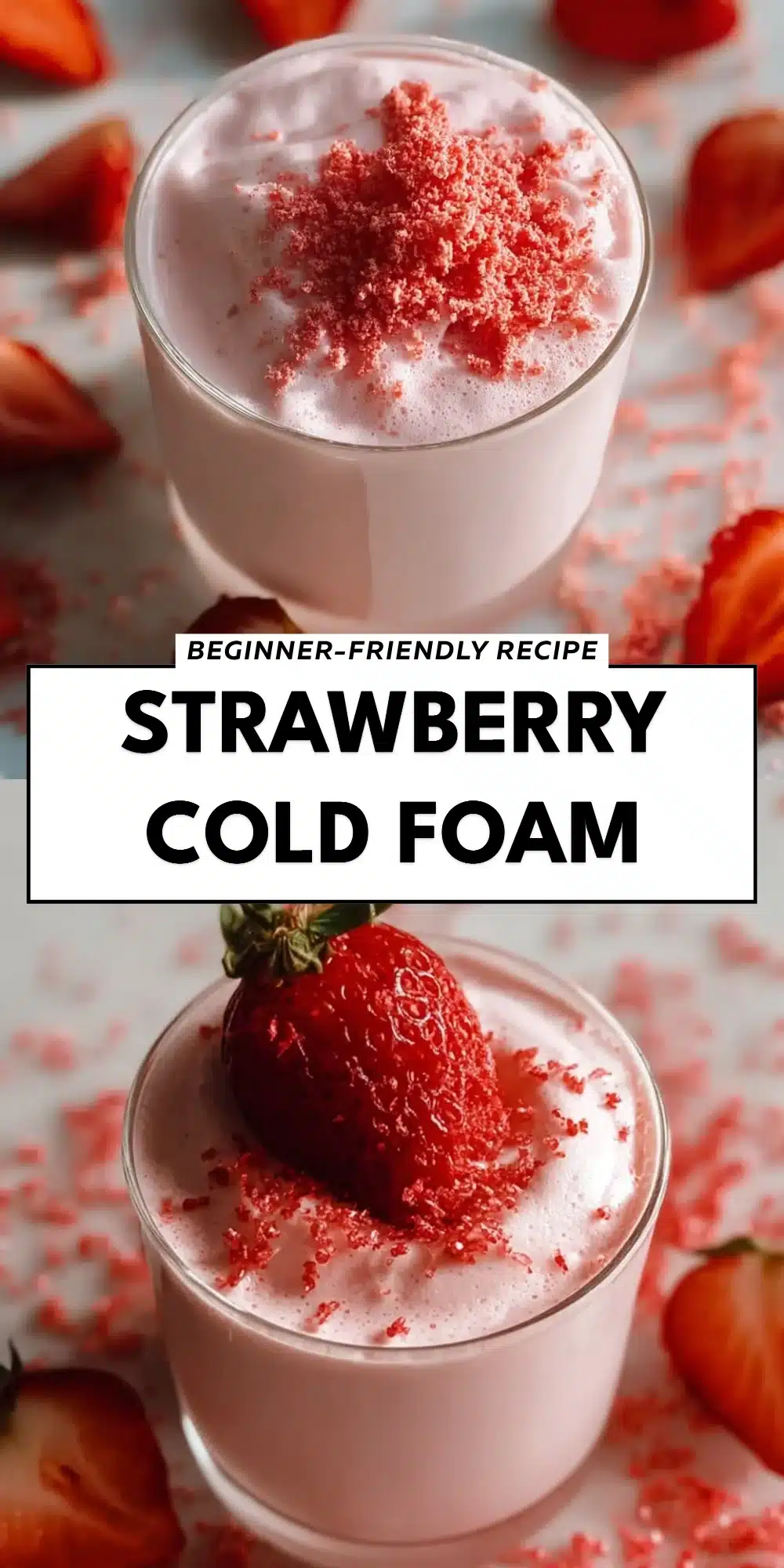 Strawberry Cold Foam