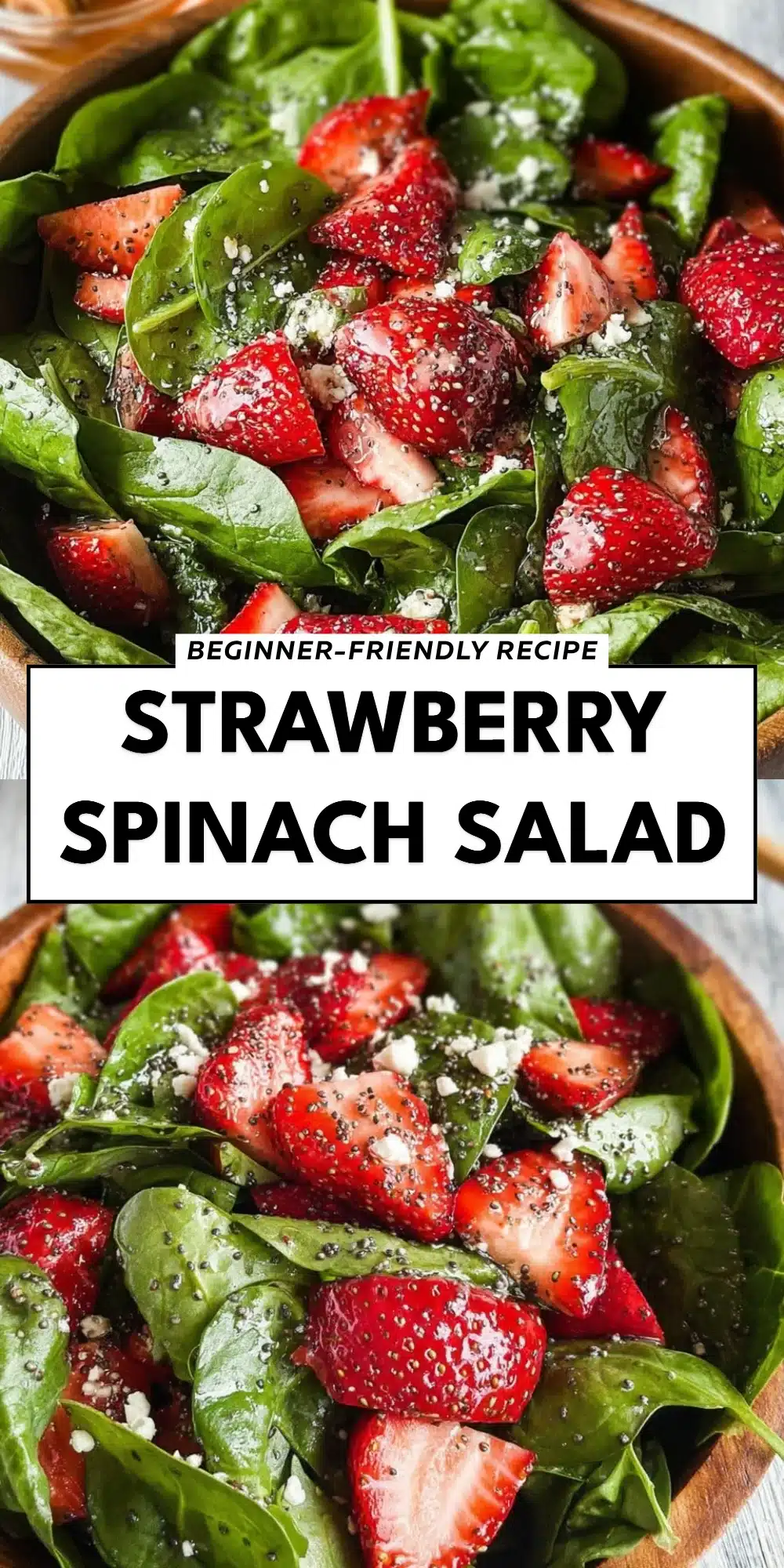 Strawberry Spinach Salad