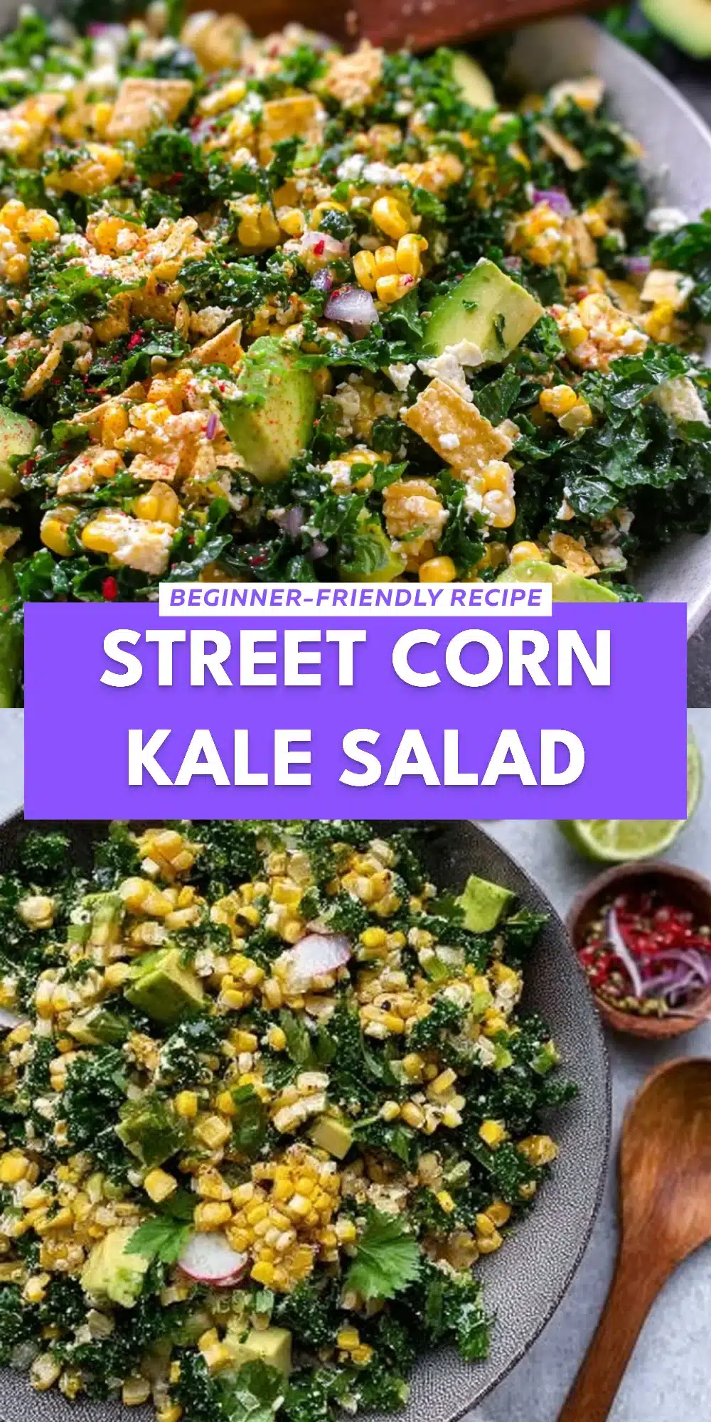 Street Corn Kale Salad