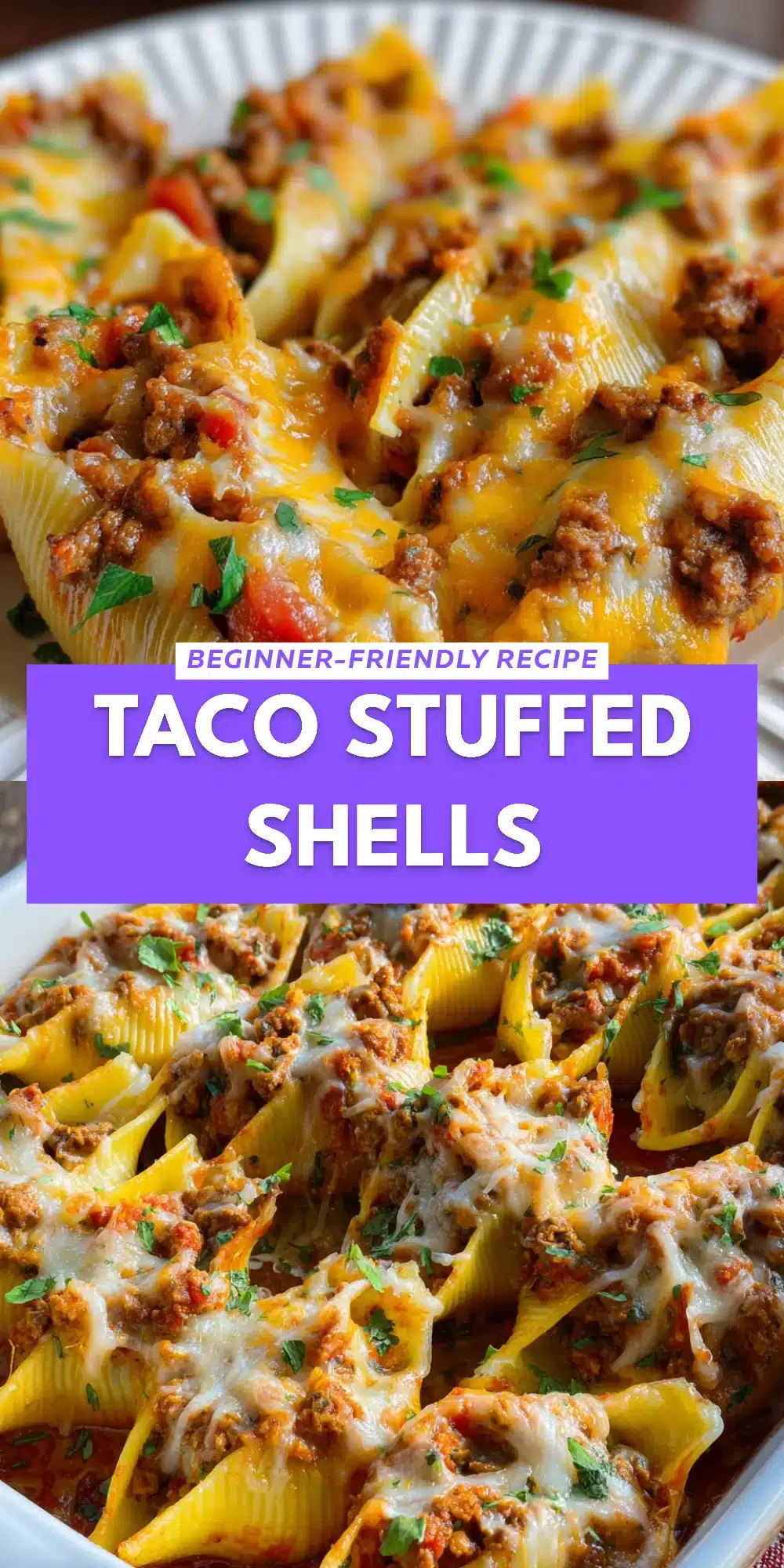 Taco Stuffed Shells