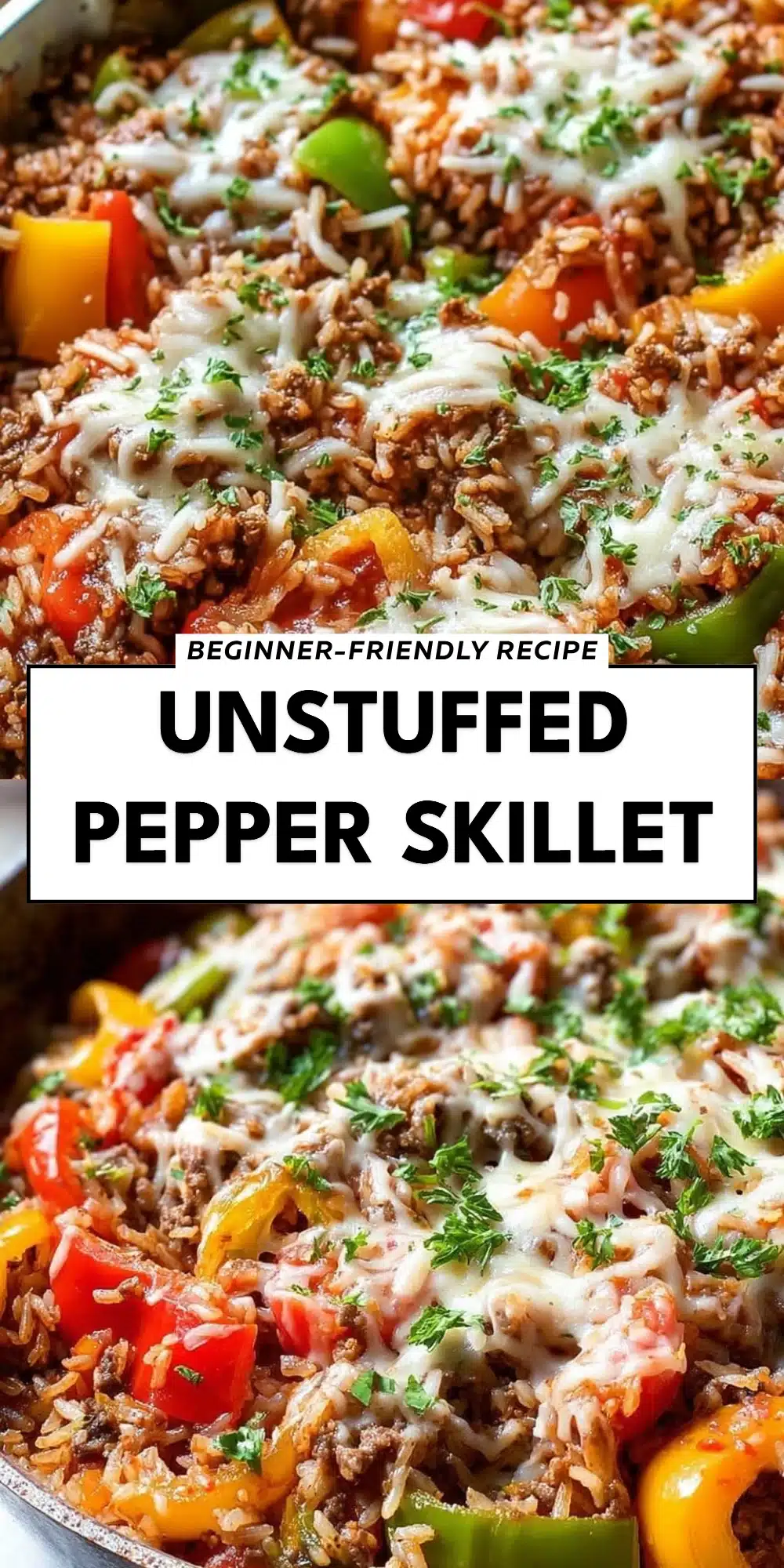 Unstuffed Pepper Skillet
