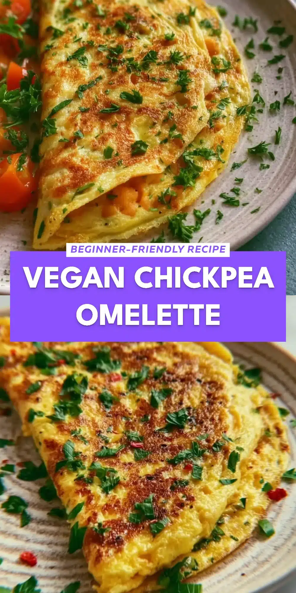 Vegan Chickpea Omelette