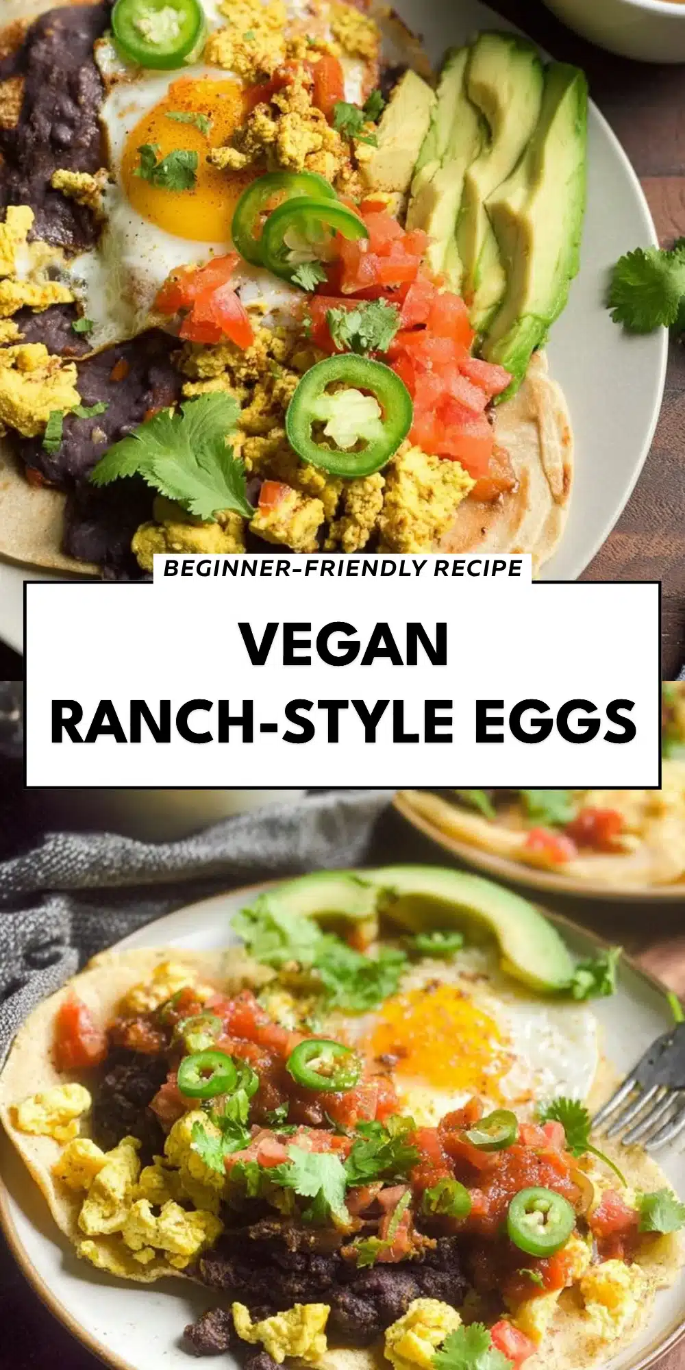 Vegan Ranch-Style Eggs