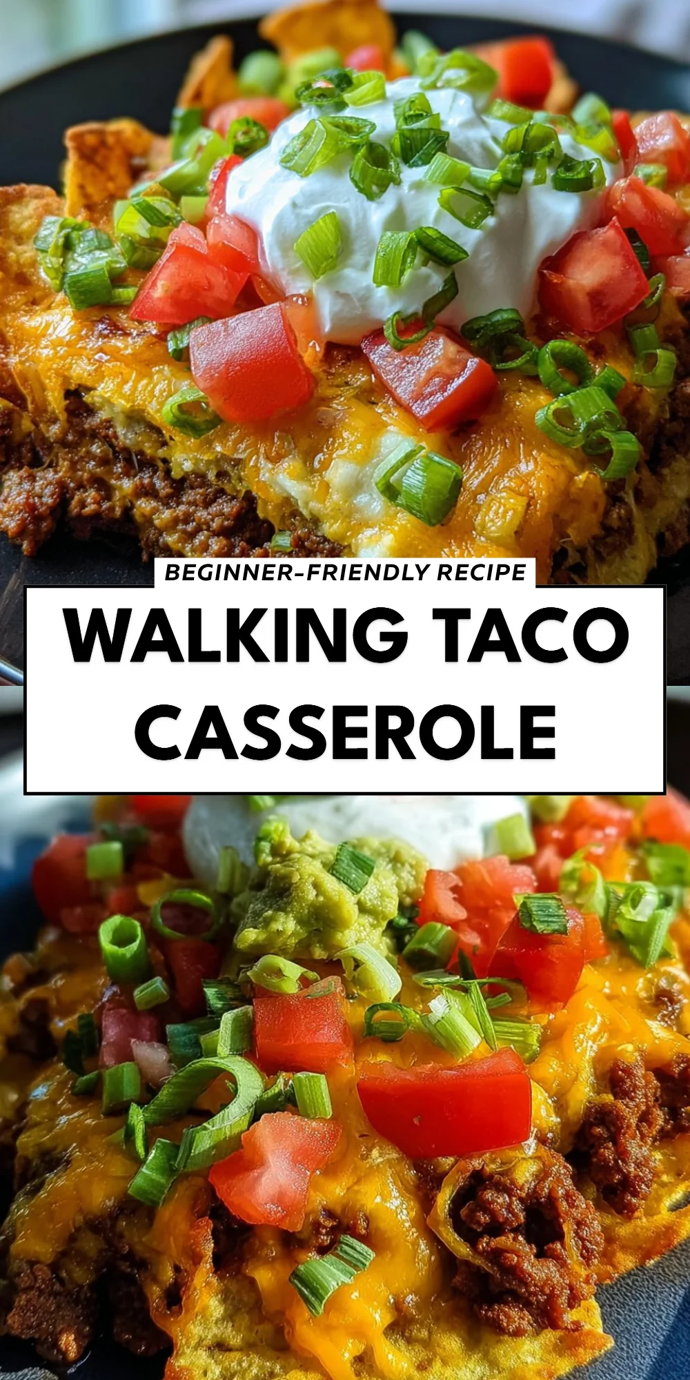 Walking Taco Casserole