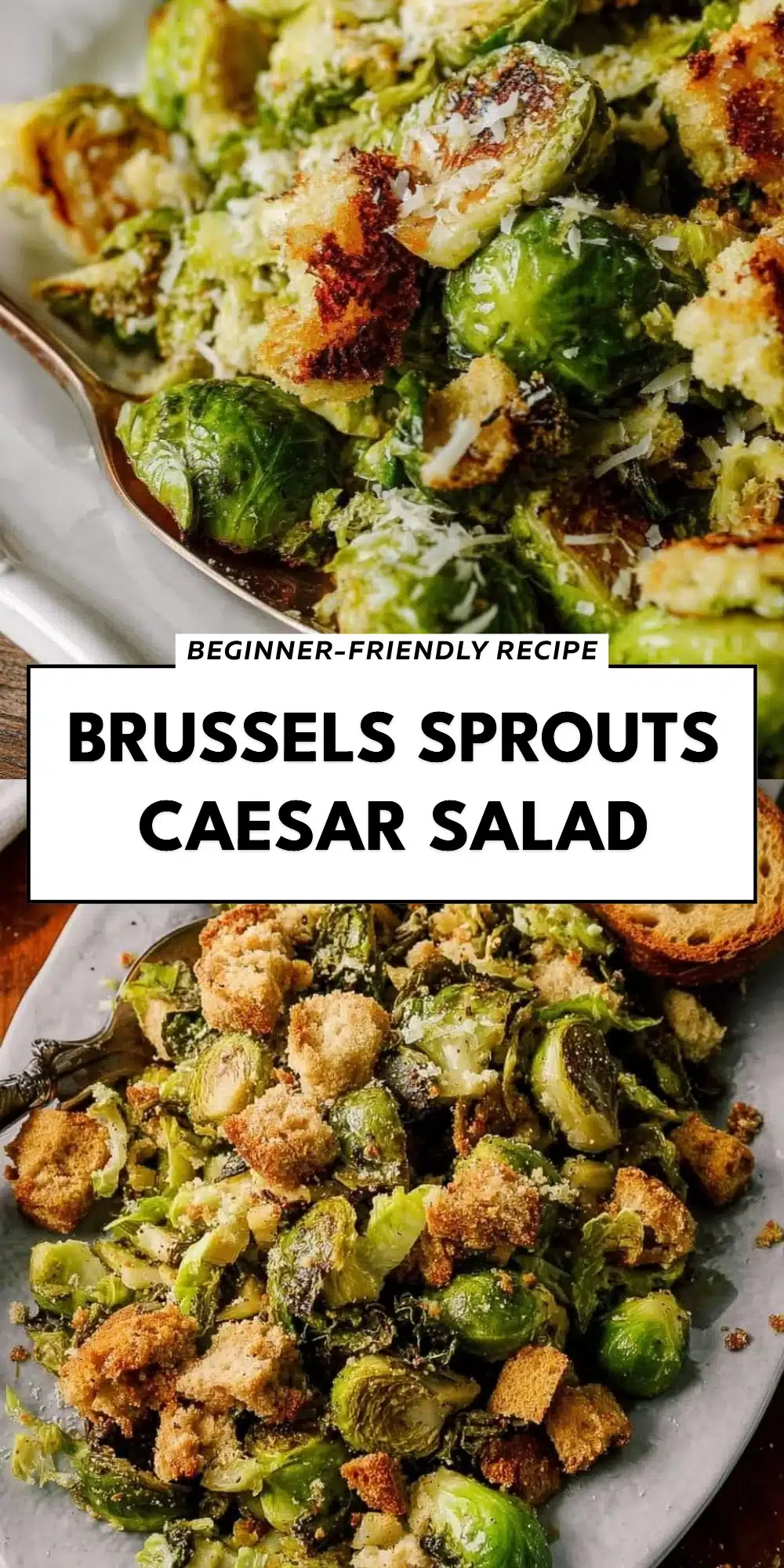 Brussels Sprouts Caesar Salad
