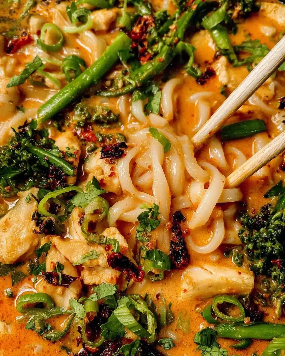 Chicken Curry Noodles