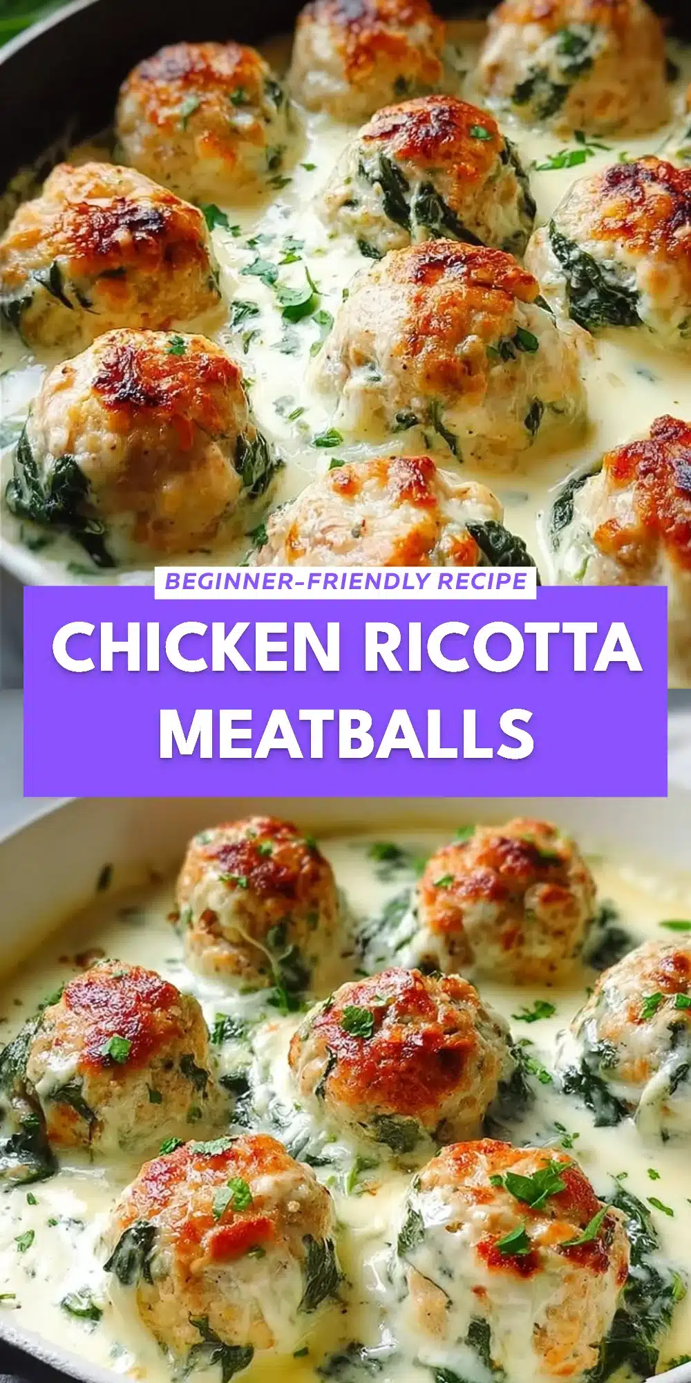Chicken Ricotta Meatballs