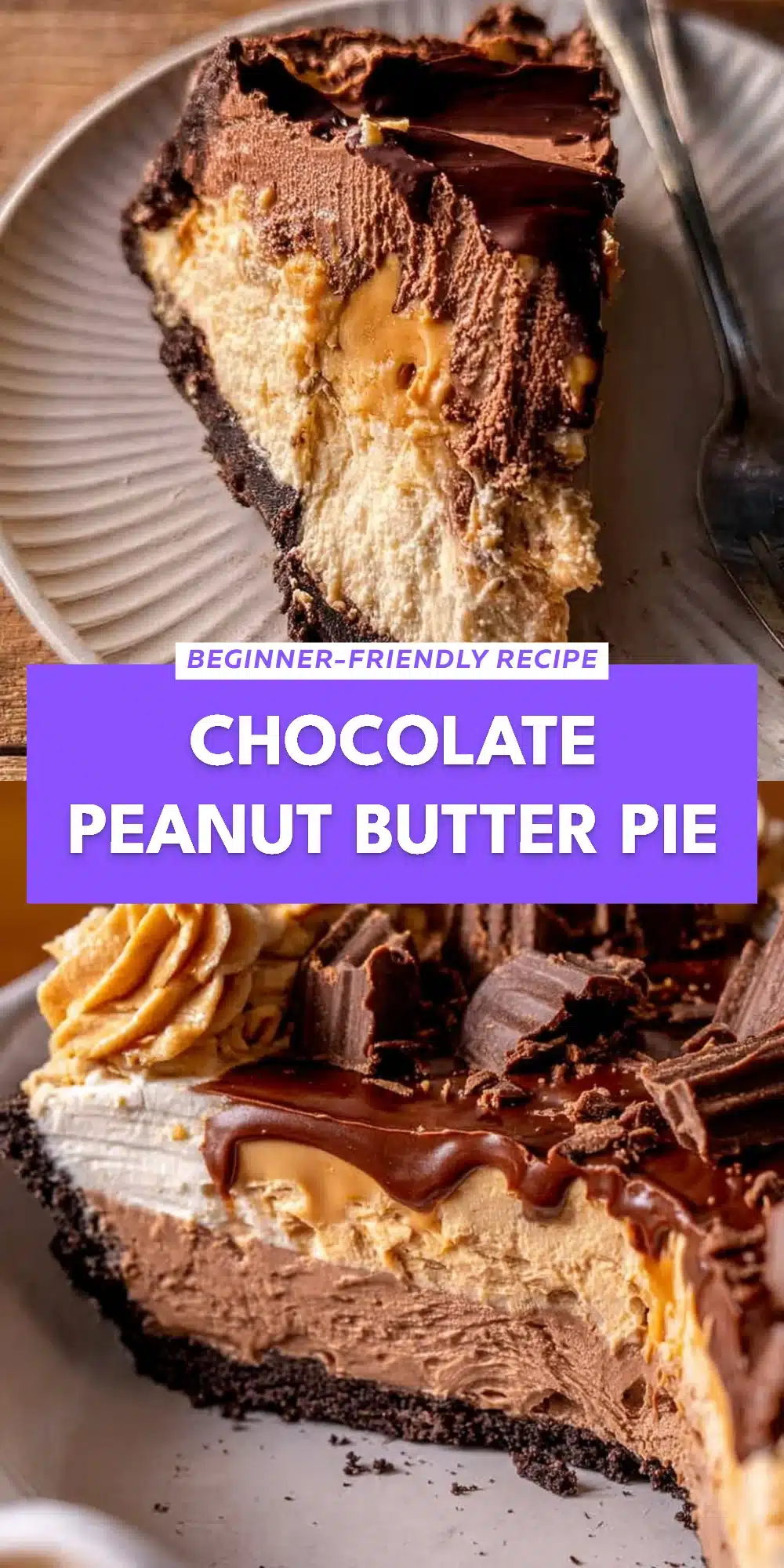 Chocolate Peanut Butter Pie