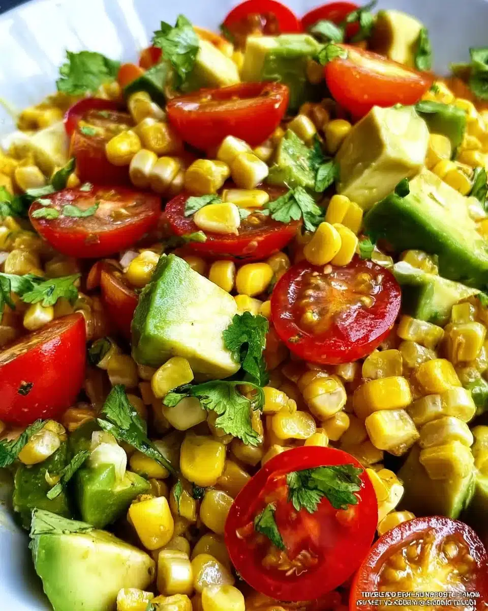 Corn And Avocado Salad