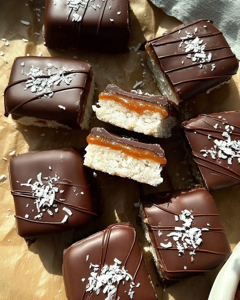 Date Caramel Coconut Bars