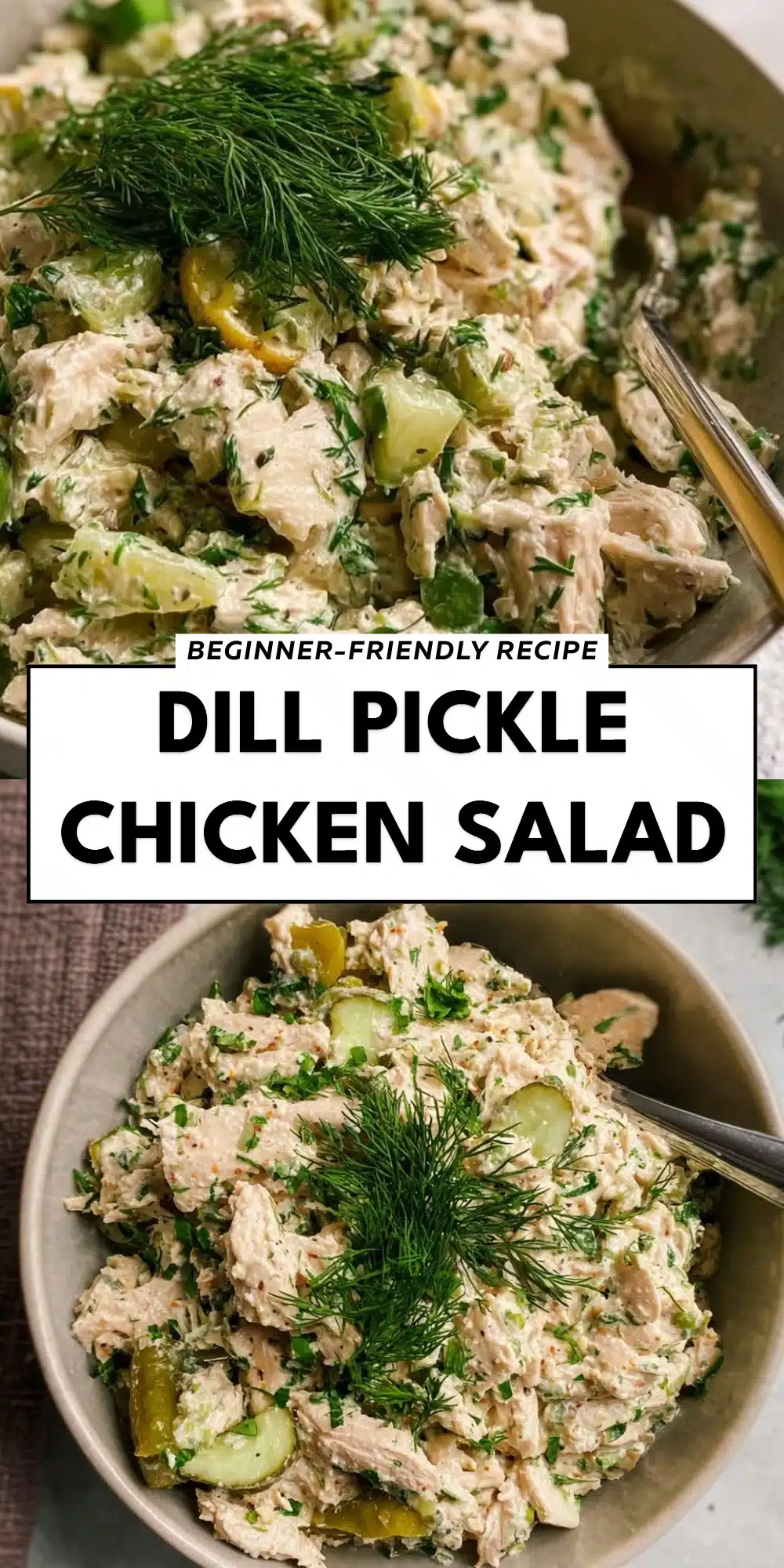 Dill Pickle Chicken Salad