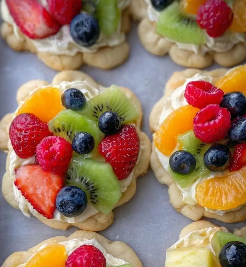 Fruit Pizza Cookies