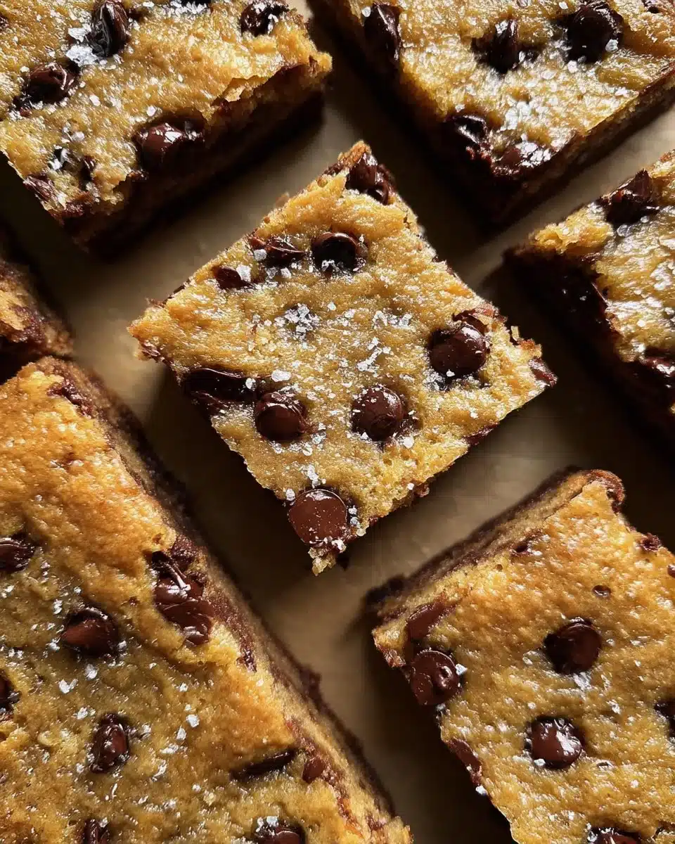 Greek Yogurt Blondie Brownies
