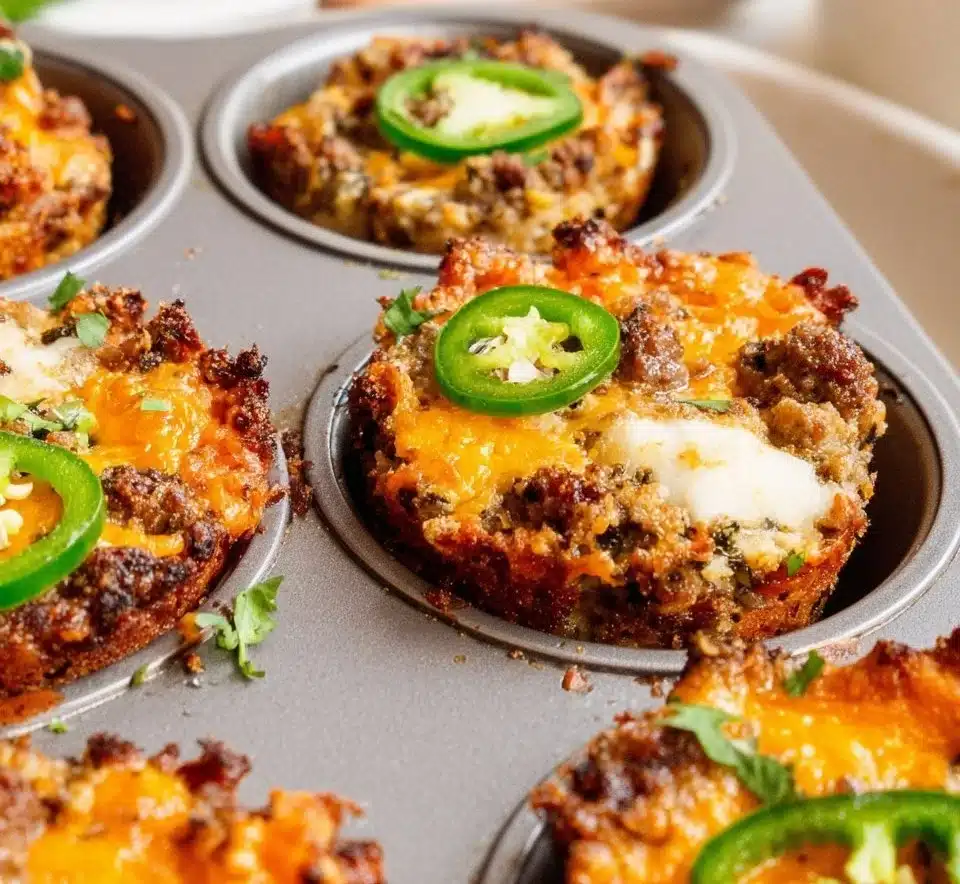 Jalapeño Popper Cheeseburger Bites