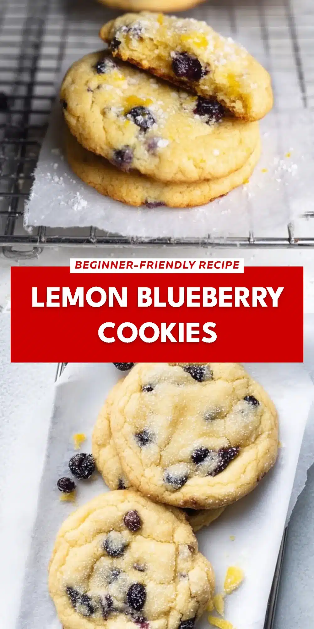 Lemon Blueberry Cookies