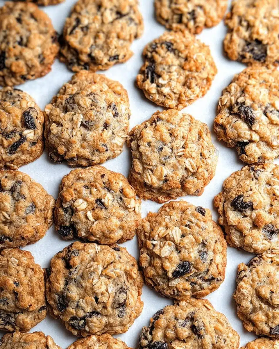 Oatmeal Raisin Cookies