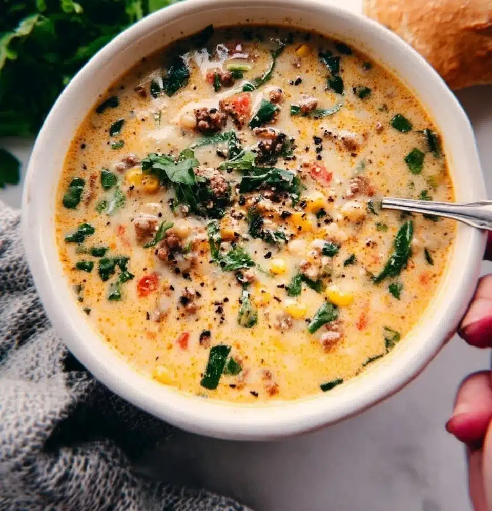 Parmesan Sausage Soup