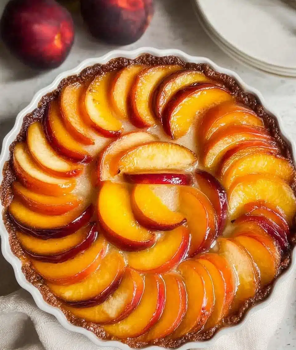 Peach Tart