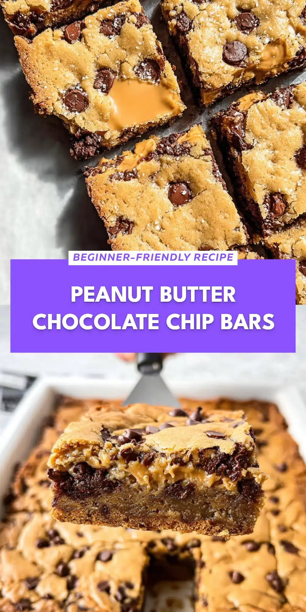 Peanut Butter Chocolate Chip Bars