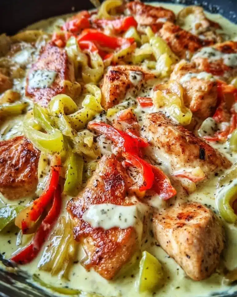 Delicious Pepper Chicken dish with spices and herbs garnished on a plate