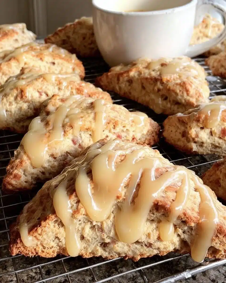 Sourdough Maple Scones
