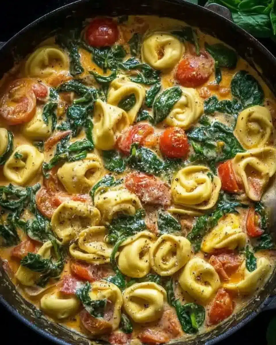 Spinach Tomato Tortellini