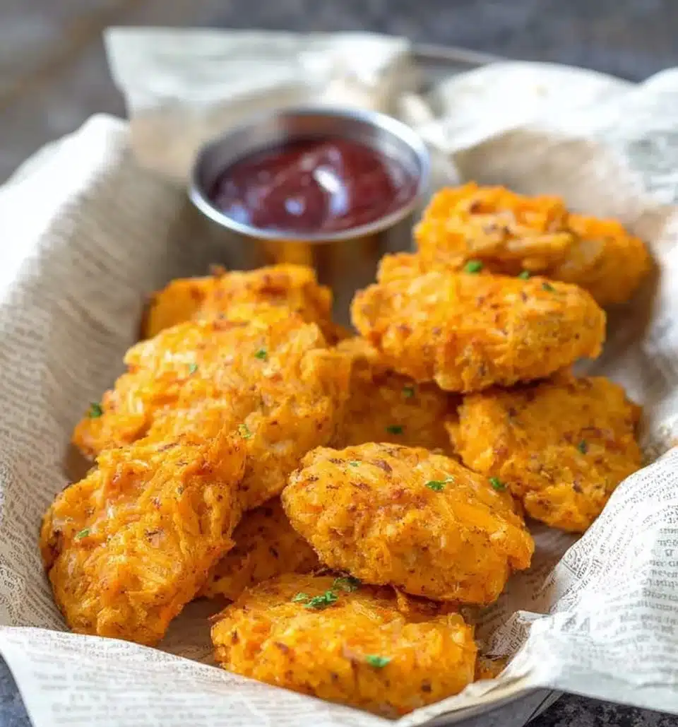 Sweet Potato Chicken Poppers