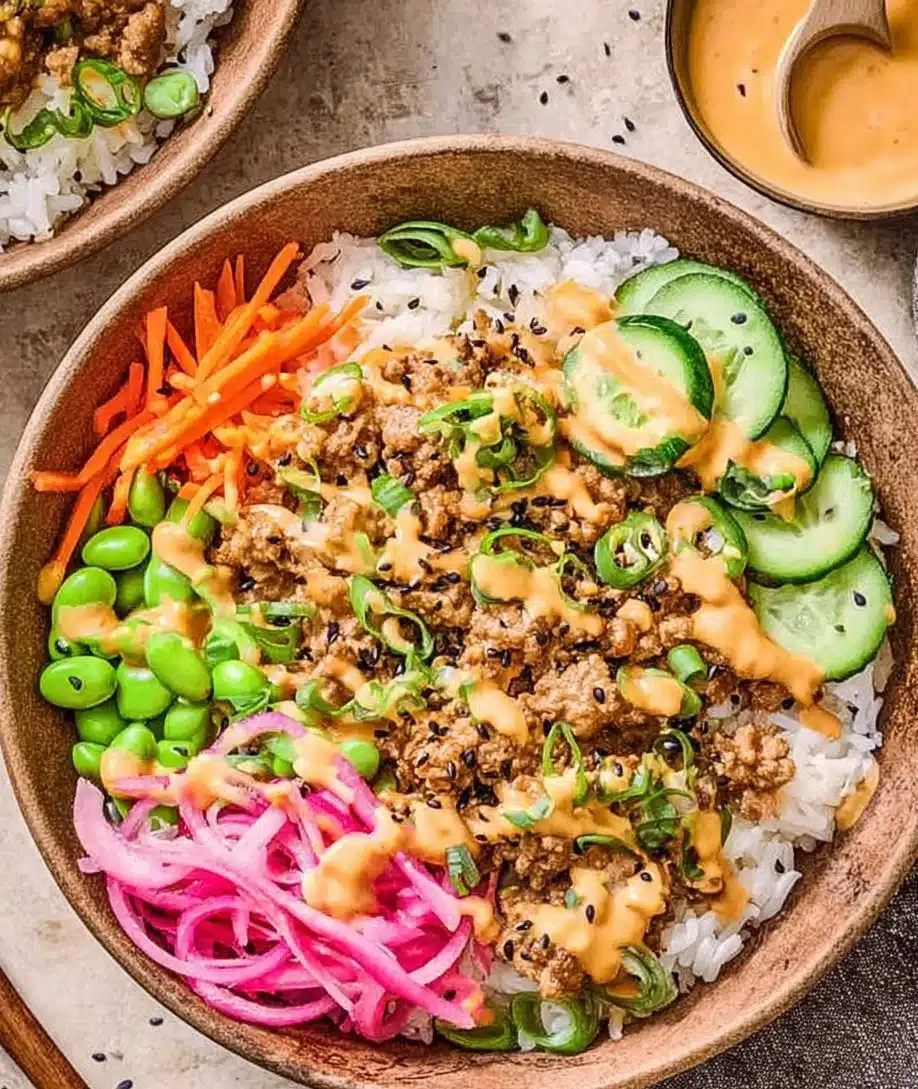 Turkey Rice Bowls