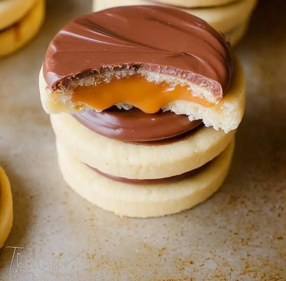Twix Cookies
