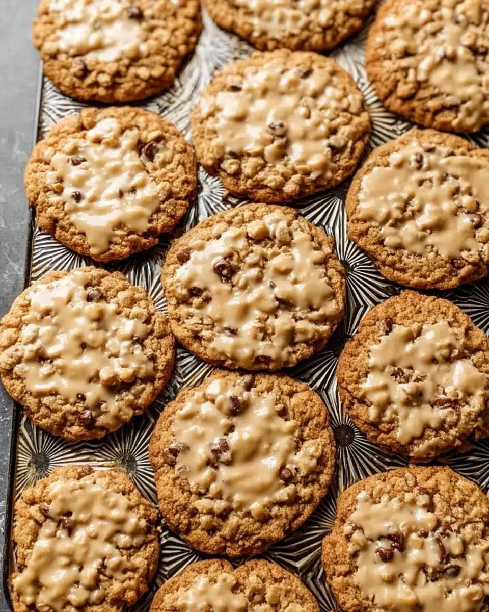 Vanilla Oatmeal Latte Cookies