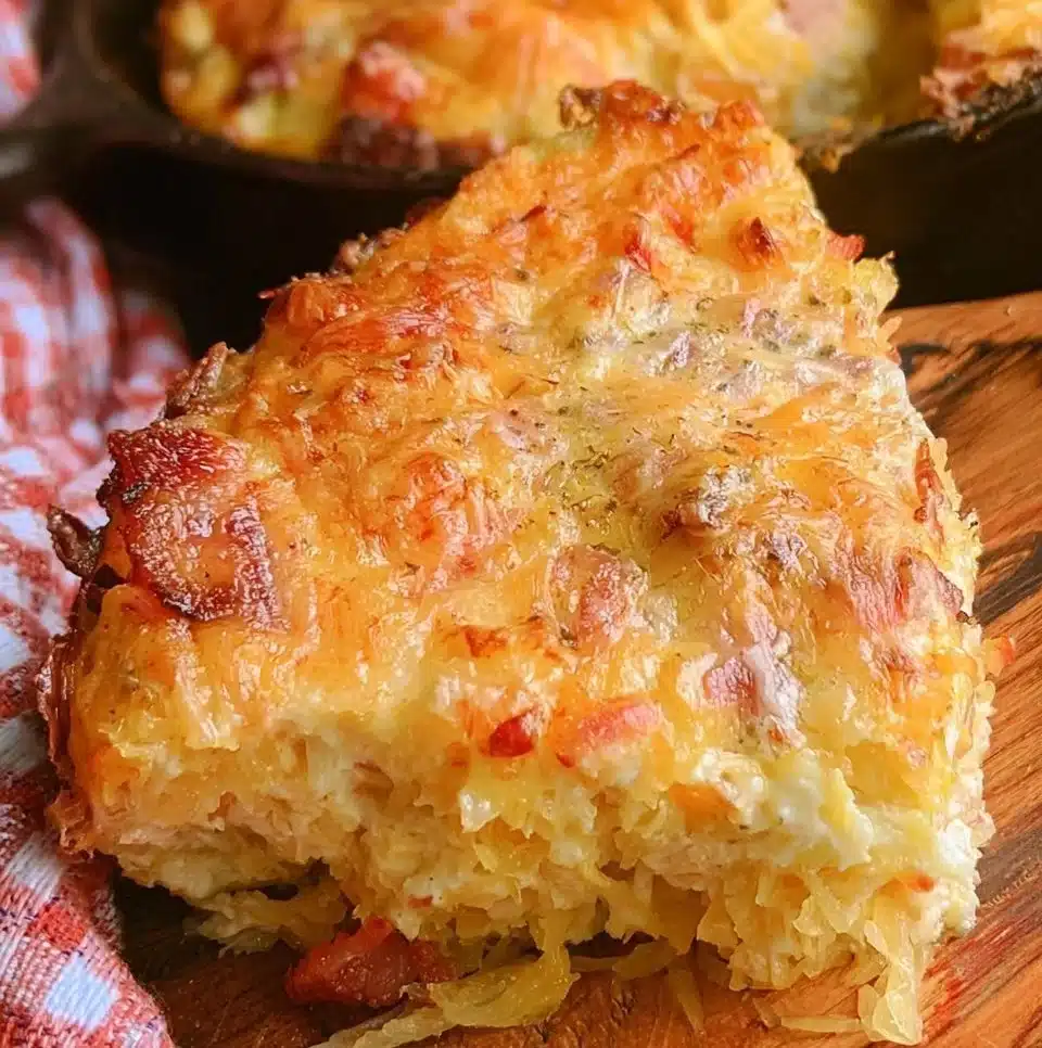 Bacon Spaghetti Squash Quiche
